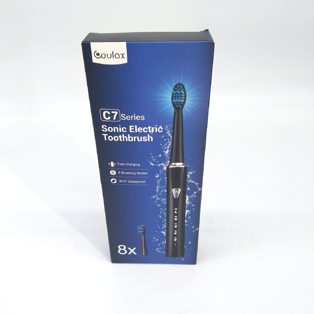 Elektrische Zahnbürsten für Erwachsene und Kinder – elektrische Zahnbürste mit 8 Köpfen, 5 Modi, eine Ladung für 120 Tage Nutzung, Zahnbürs...