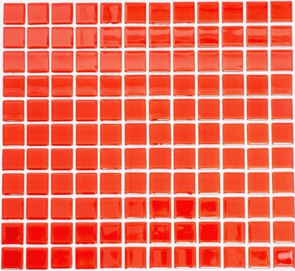 Mosani MOS60-0904, Mosaik, Glas, Rot, Drinnen, Rechteck, Produktbild 