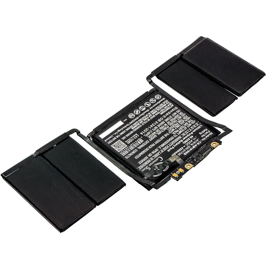 Batterie A1706 pour MacBook Pro 13 Touch Late 2016 EMC 3071 TECHTEK - 2