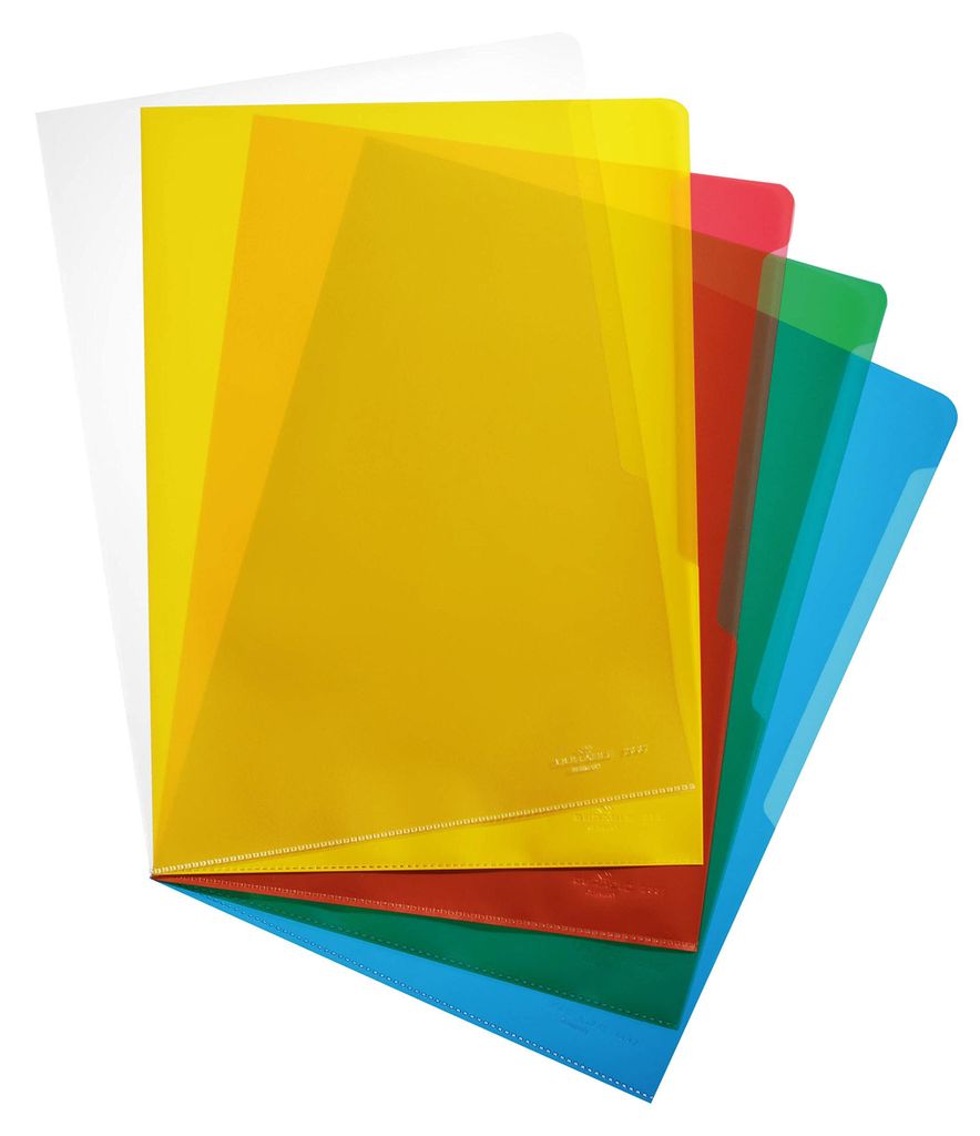 DURABLE Sichthülle A4 PP, Pckg. à 100, 233700 farbig Produktbild 