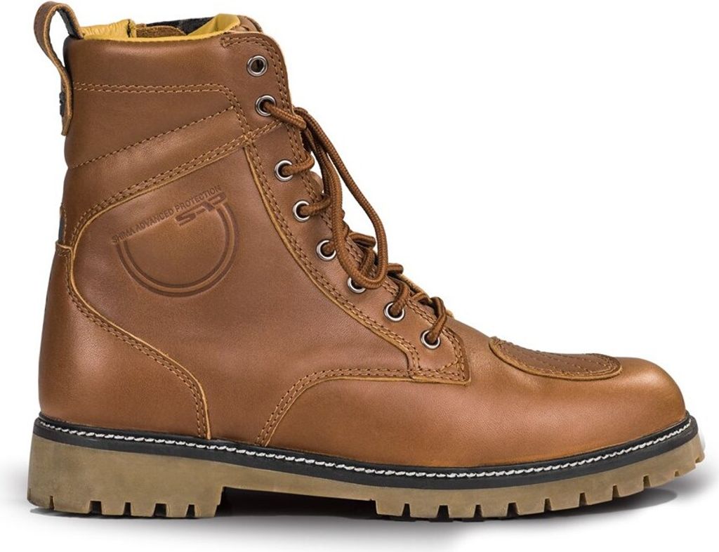 SHIMA Thomson Damen Motorrad Schuhe, braun, 36