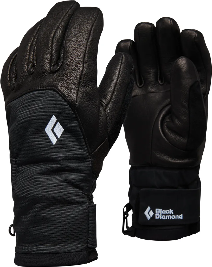 Guanti W Legend, 9008 nero-nero, S, Black Diamond