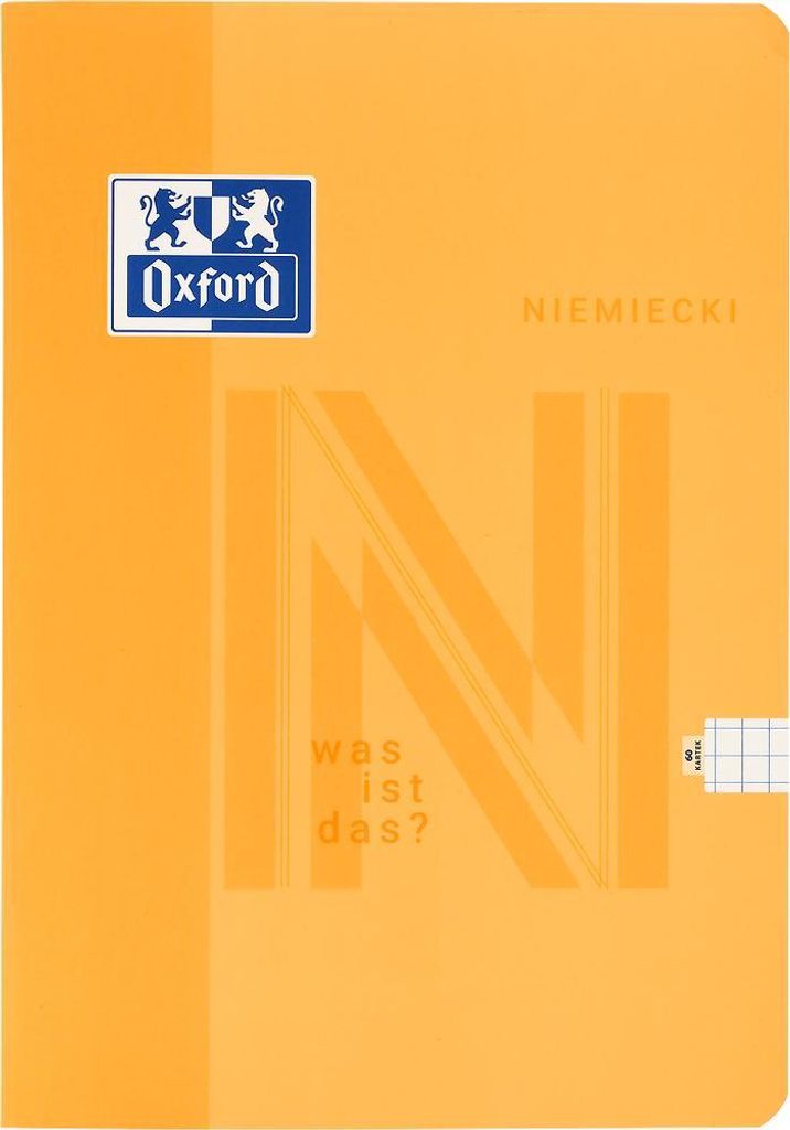 Notizbuch A5/60K Gittert Oxf Deutsch 400175633 A'5
