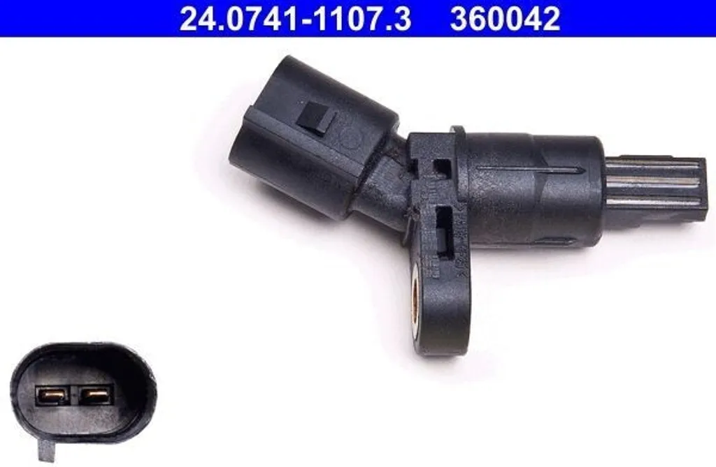 ATE 24.0741-1107.3 Capteur ABS pour Golf 4 A3 Leon 1J0 927 807 B