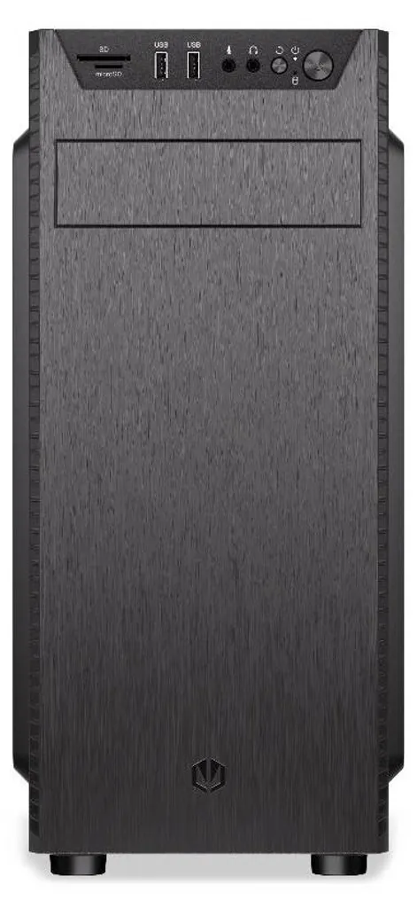Boîtier PC Bureautique ENDORFY Armis 100 Solid Noir - Idéal Travail - 9