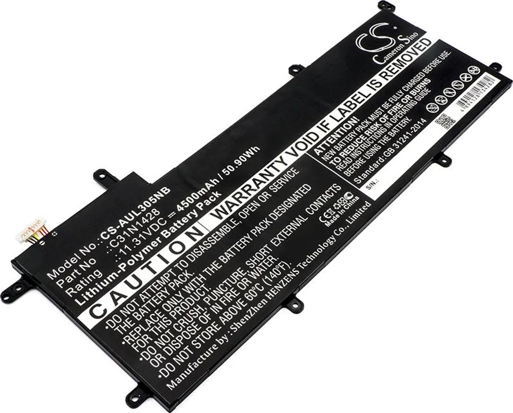 Batterie pour Asus UX305L UX305LA UX305LA-1A - Haute Performance Techtek