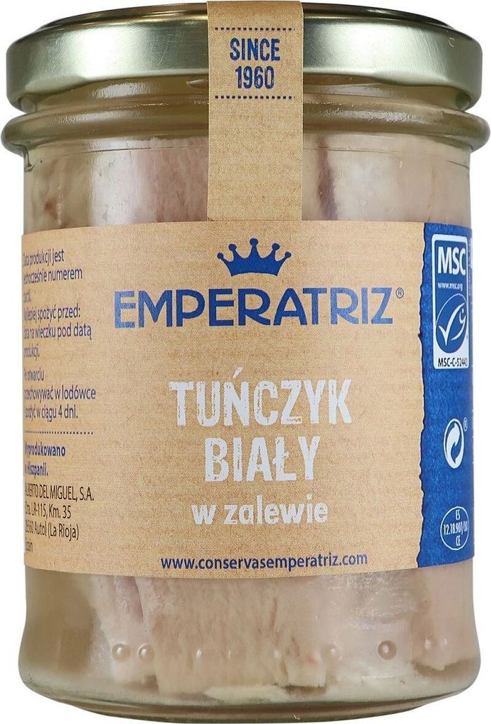 WEISSER THUNFISCH, MSC-FILETS IN EIGENER SAUCE, 200 g (140 Produktbild 