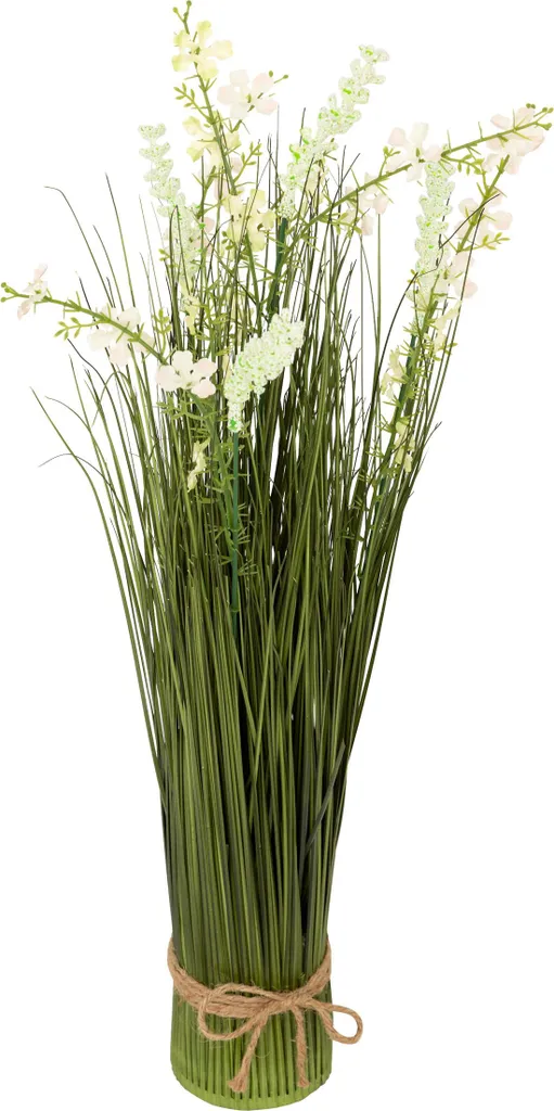 Bouquet artificiel vert LUDO 58 cm - La solution déco pour coins sombres