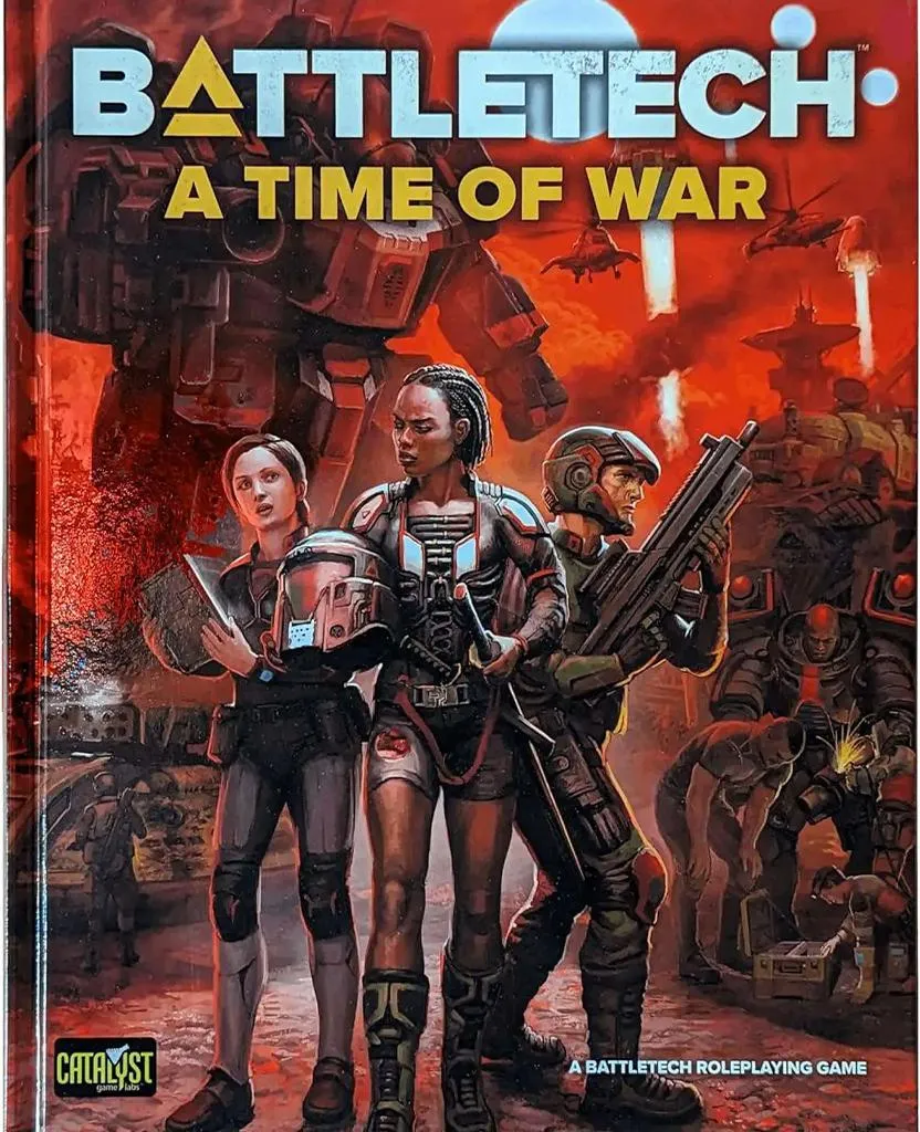 Livre de jeu de rôle Battletech Une époque de guerre manuel de base