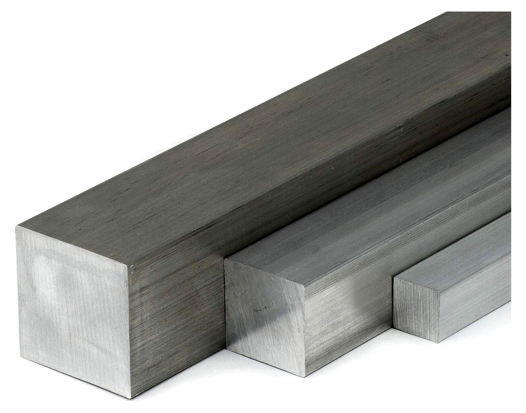 Aluminium Quadrat 80x80mm Länge 200mm (20cm) für Drehen, Fräsen, Bohren und Sägen