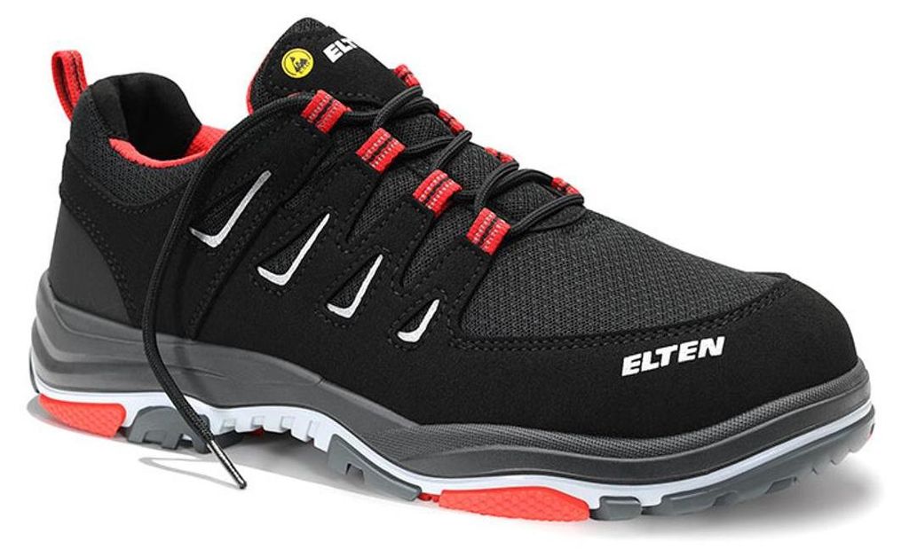 Elten WILLIAM red Low ESD S1P Typ 1 Sicherheitshalbschuh 7274101 46 EU