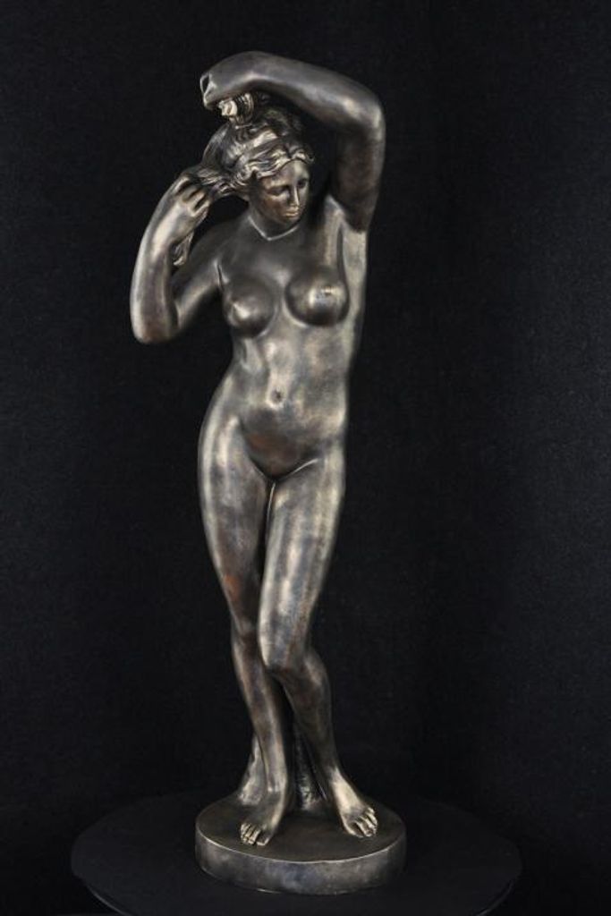 Sculpture Naked Woman Antique Bronze Look Acrylic / Plastic Decor Figurines New