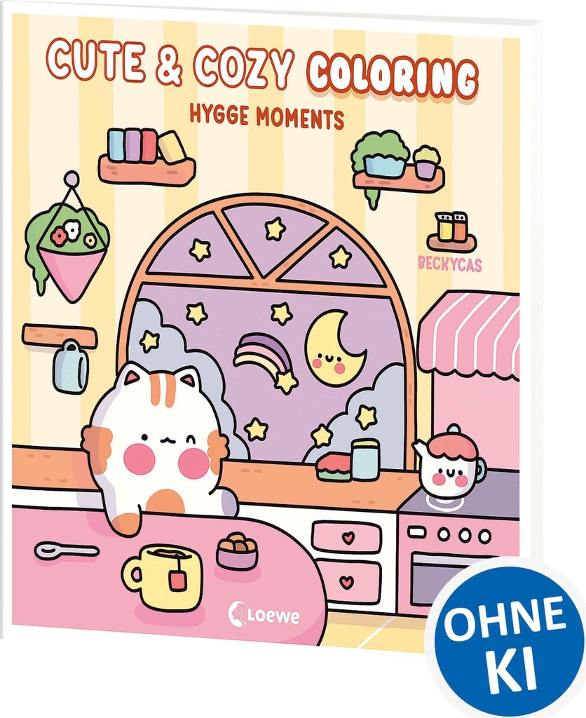 Cute & Cozy Coloring - Hygge Moments Produktbild 