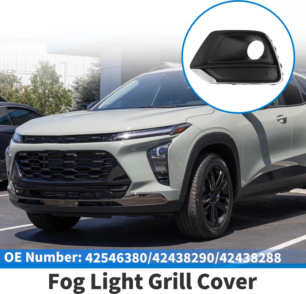 Insert de Calandre Inférieure Argent et Noir pour Chevrolet Trax 2017