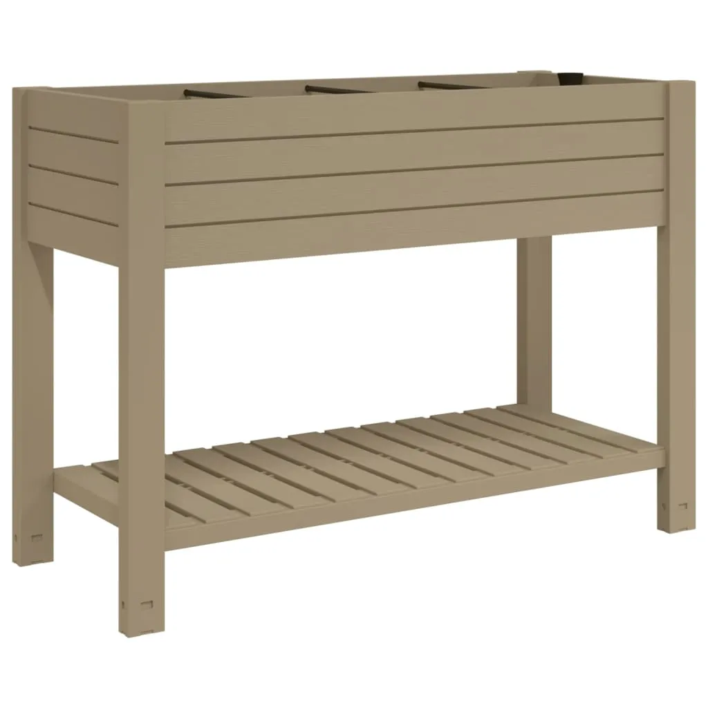 Lit de plantation robuste marron clair 110 cm avec réserve d'humidité - 3