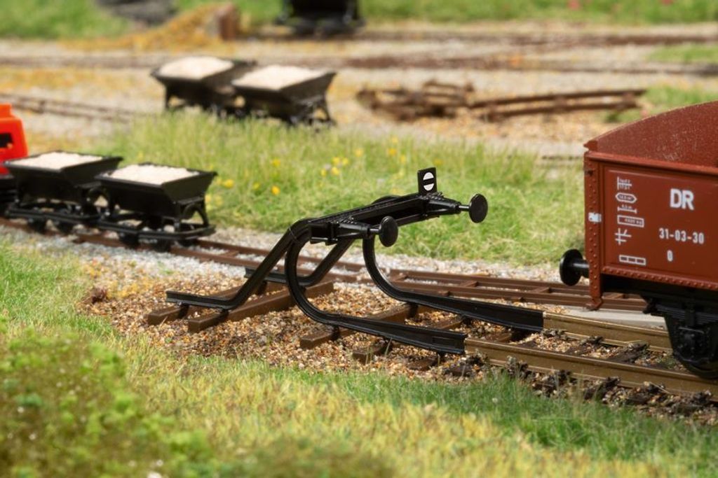 Auhagen Prellbock geschwungen 43669