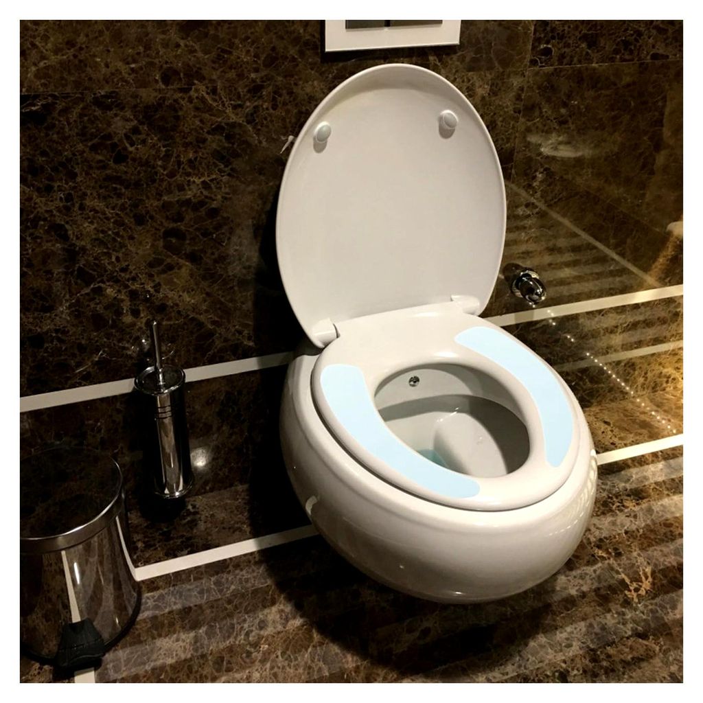 8 Paar Toilettensitzauflagen Wiederverwendbare und Waschbare Kissen für Toilettensitze Rutschfeste Farbige Pads für Komfort und Wärme im Winter