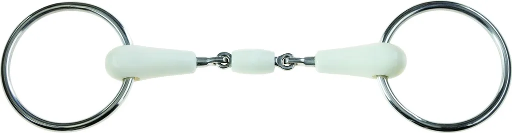 Korsteel Flexi Oval Link 125mm WB370 Avorio - L'imboccatura Gentile