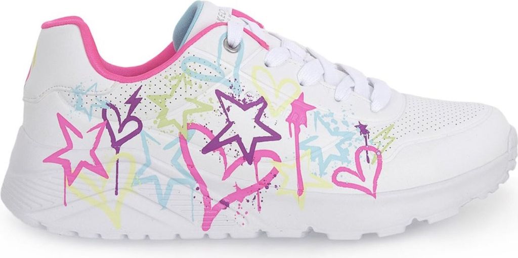 Skechers Uno Lite Sneaker Weiß in Gr. 39