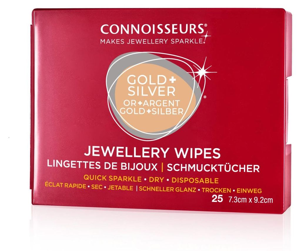 Utěrky na šperky Connoisseurs - 25 kusů Čistící utěrky Obrázek produktu 