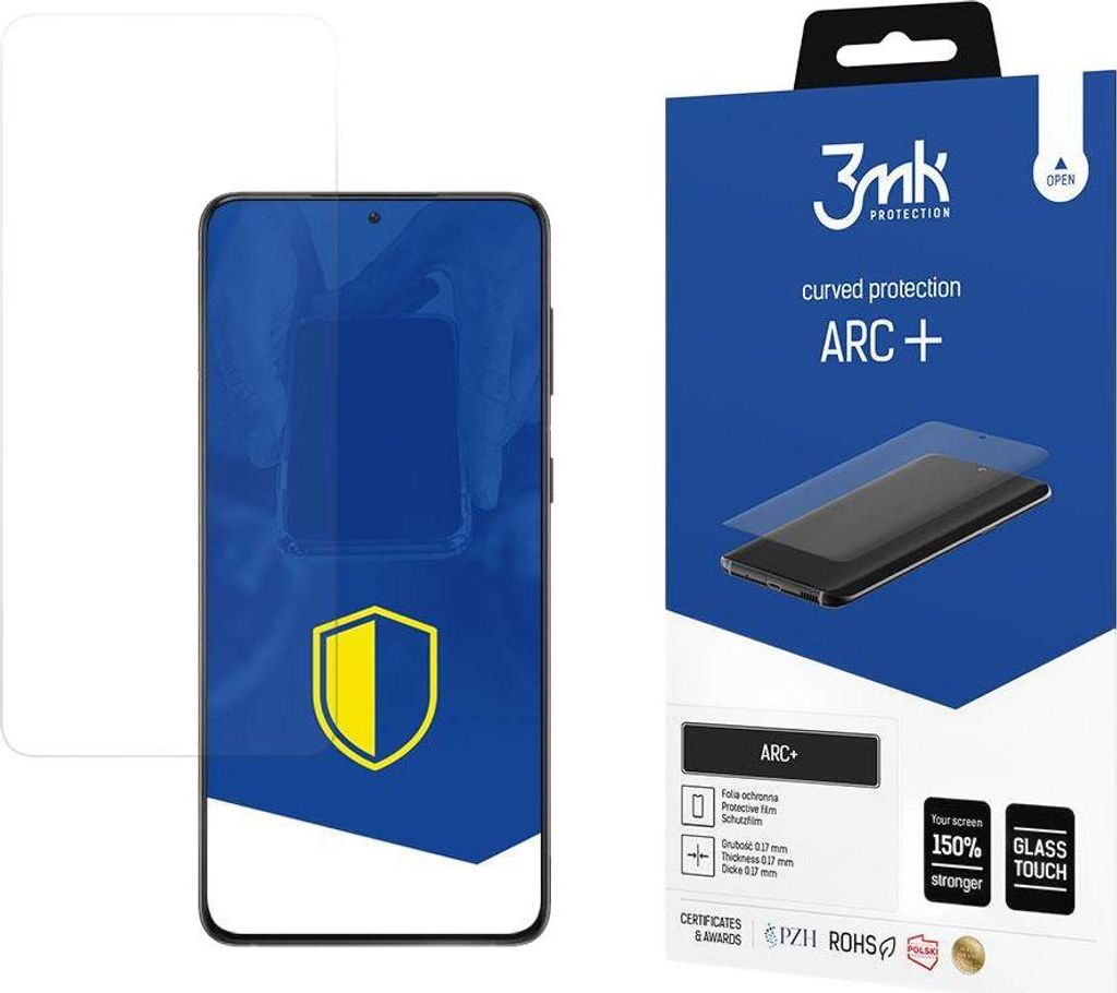 3MK Samsung Galaxy S21 5G, ARC+ Film de protection d'écran, Image du produit 