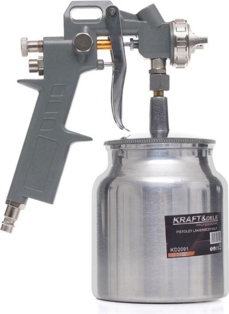 Pistolet natryskowy Kraft&Dele HVLP 750ml KD2091 Zdjęcie produktu 