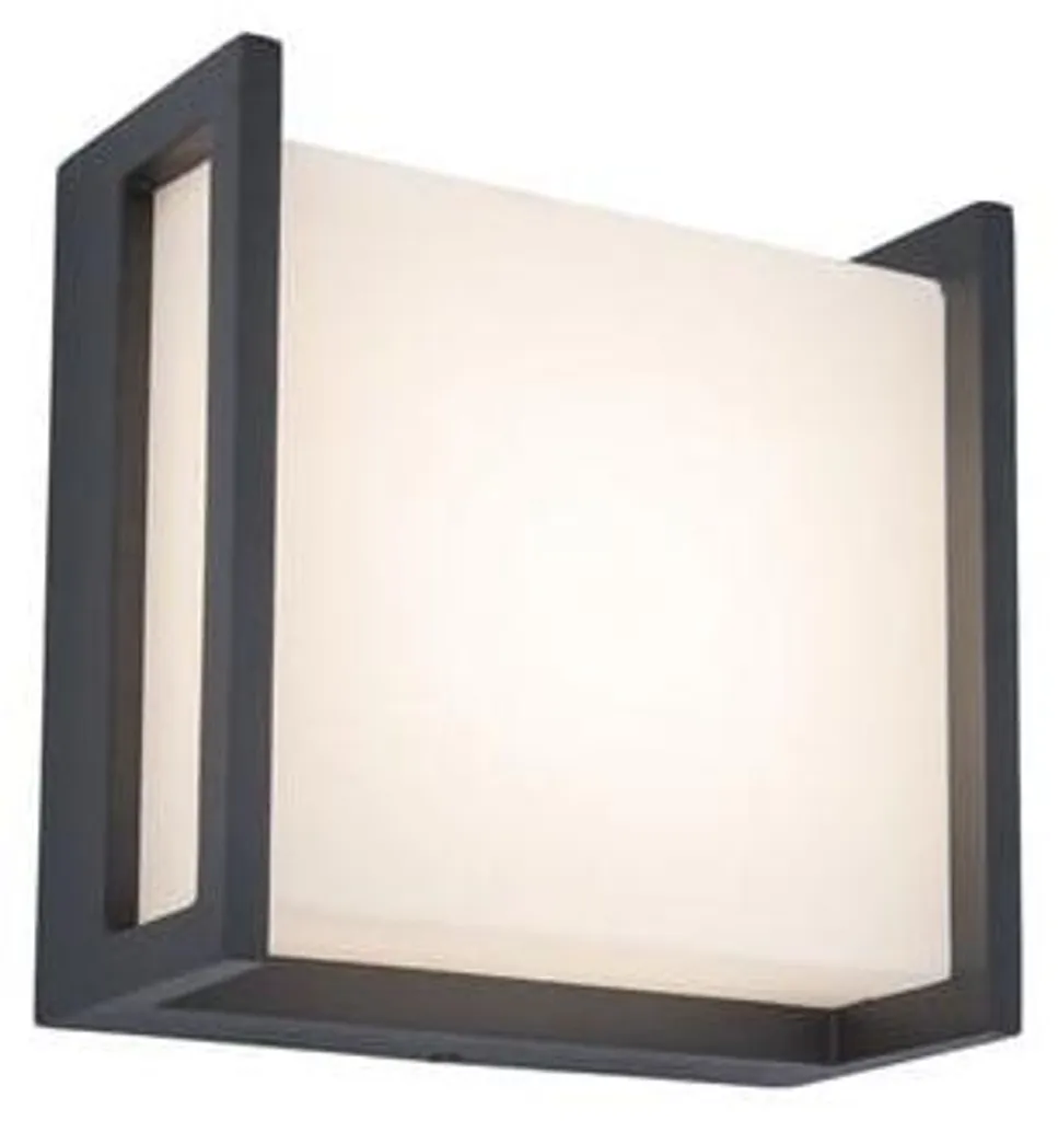 Éclairage Extérieur LED Qubo Lutec Anthracite IP54 Solution Anti-Pluie