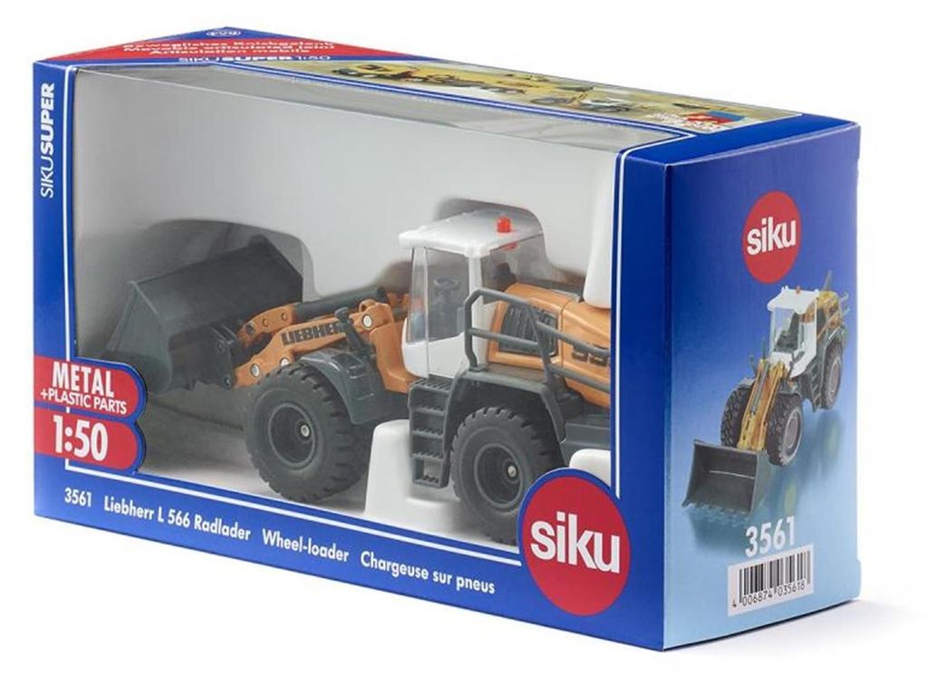 Siku Liebherr L566 Wheel-loader, Model ładowarki kołowej, Zdjęcie produktu 