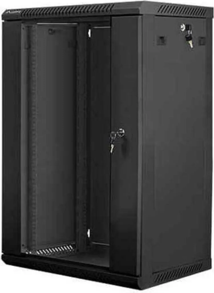 Armoire Informatique Murale 18U Noire Lanberg pour Switch et Patch - 3