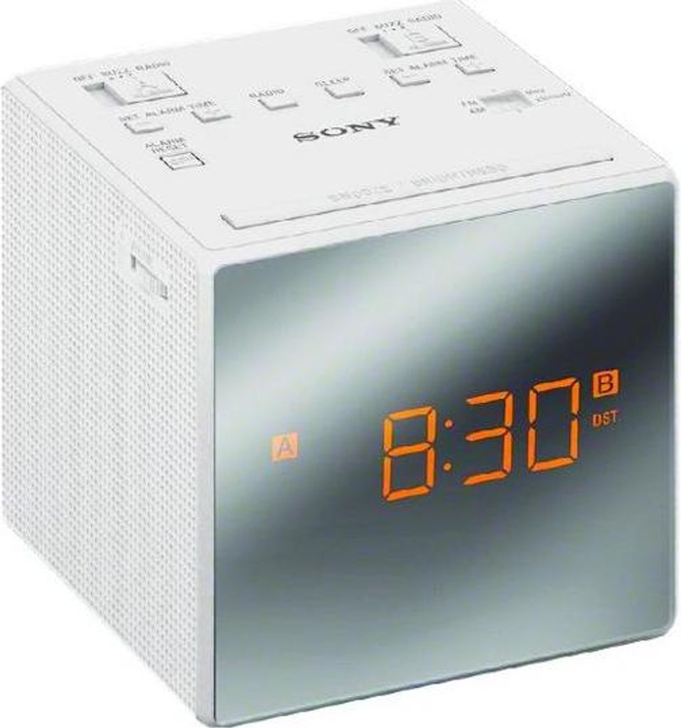 Sony Rádiobudík, Hodiny, AM, FM, 87,5 - 108 MHz, 531 - 1602 Obrázok produktu 