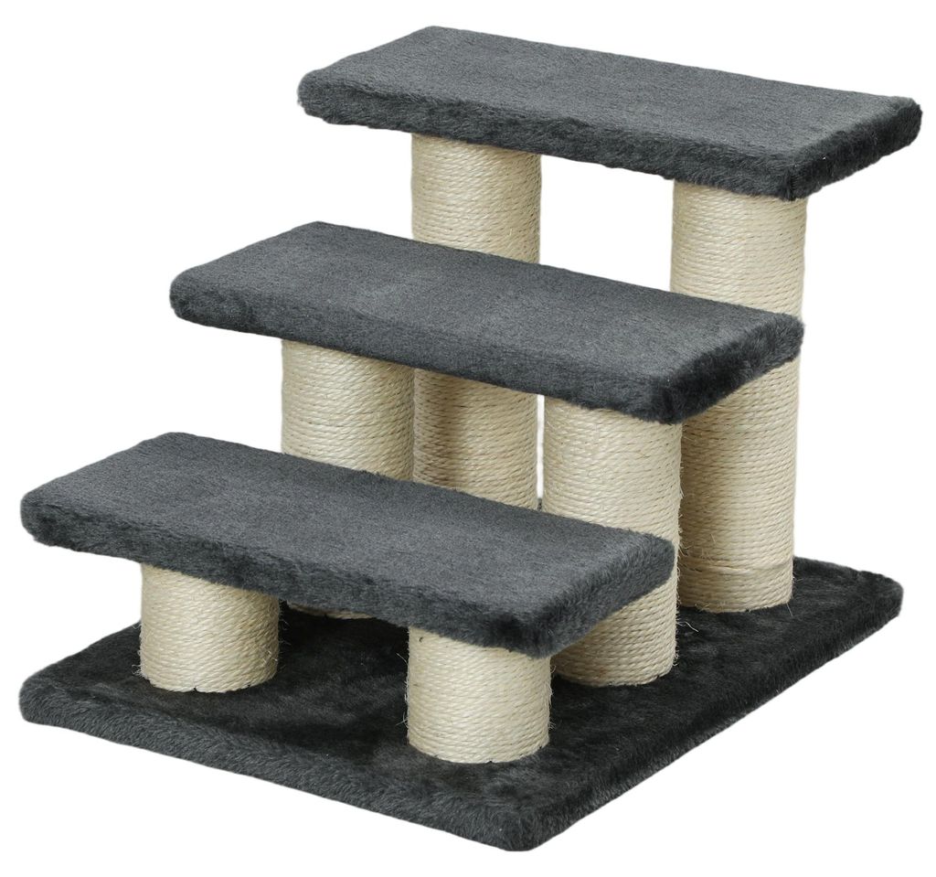 PawHut Tiertreppe Katzentreppe Hundetreppe Treppe für Katze Produktbild 