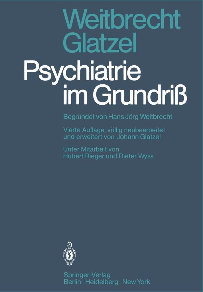 Psychiatrie im Grundriß