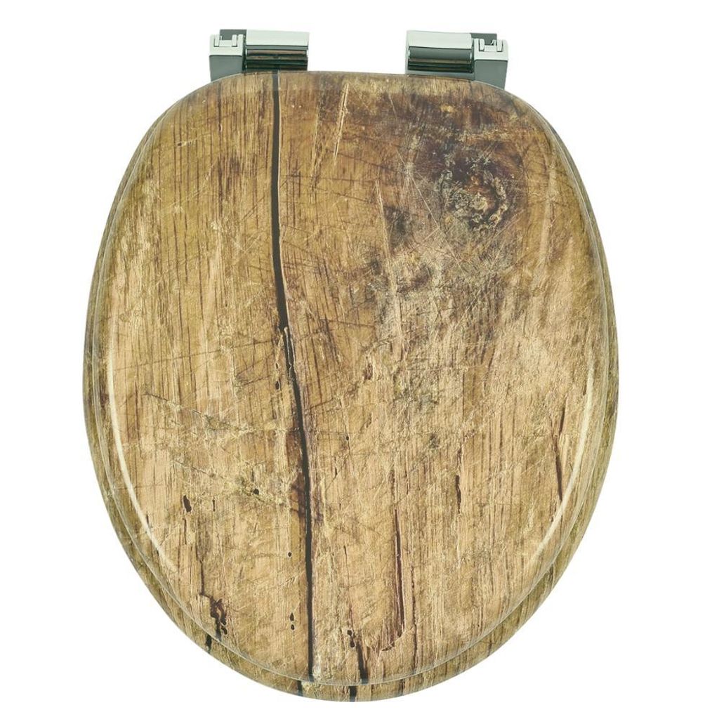 SEVICO WC Sitz Toilettensitz Absenkautomatik Toilettendeckel Klobrille MDF Klodeckel Softclose F230