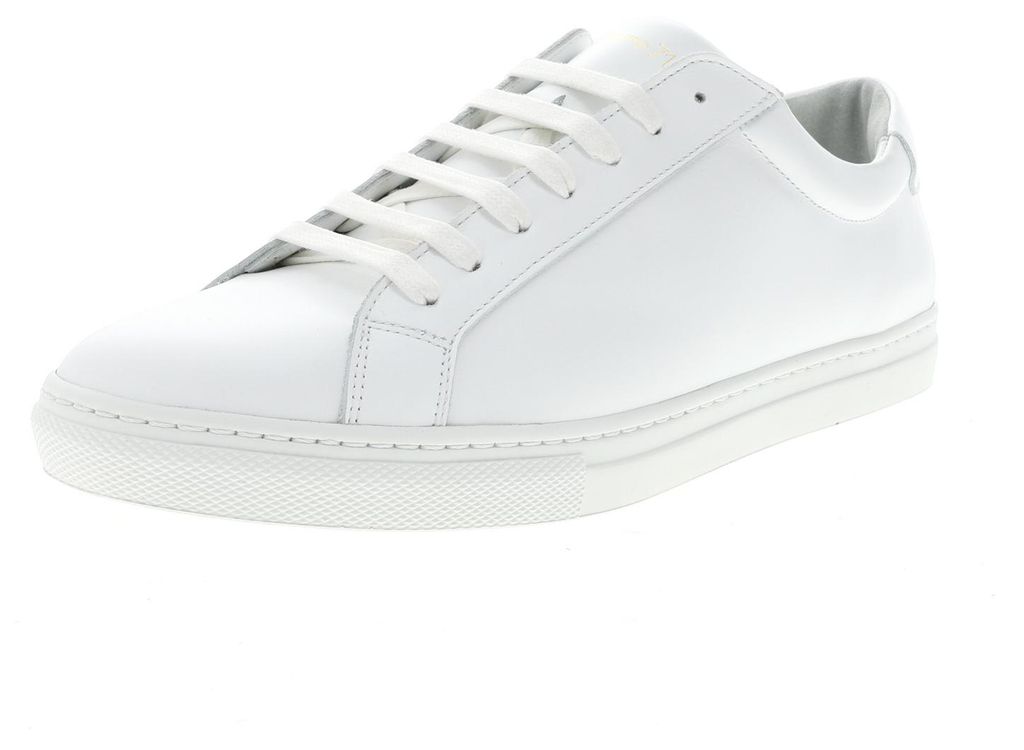 Herren Sneaker Camino71 aus echtem Leder, Farbe Weiß, mit Schnürung