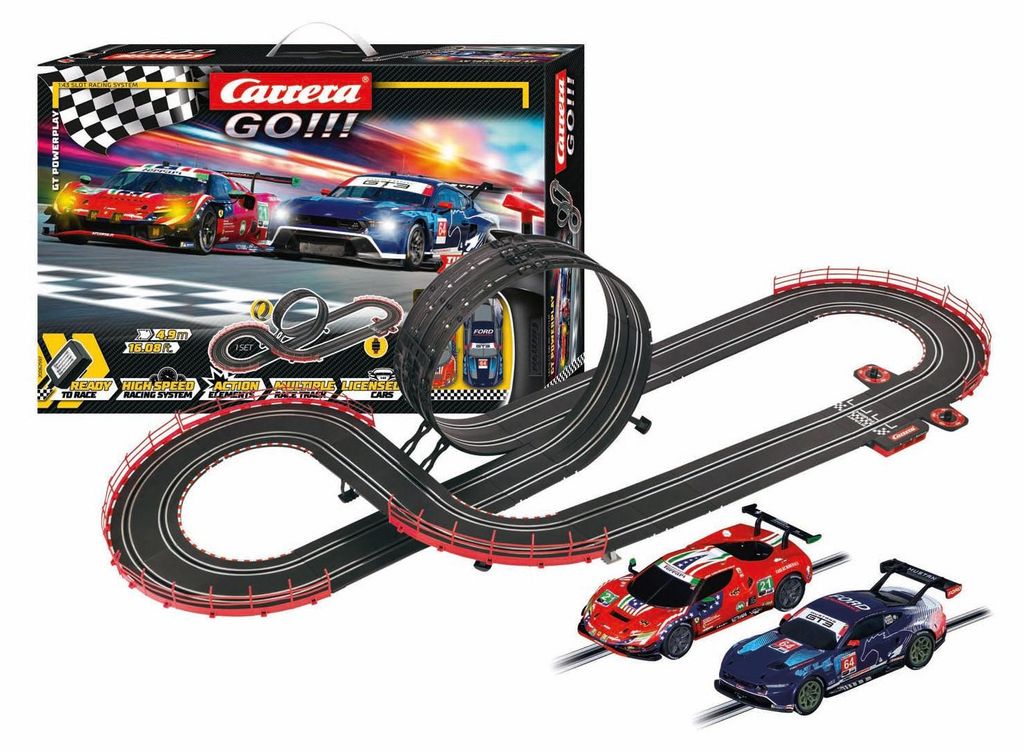 Carrera GO!!! GT Powerplay, Rennbahn