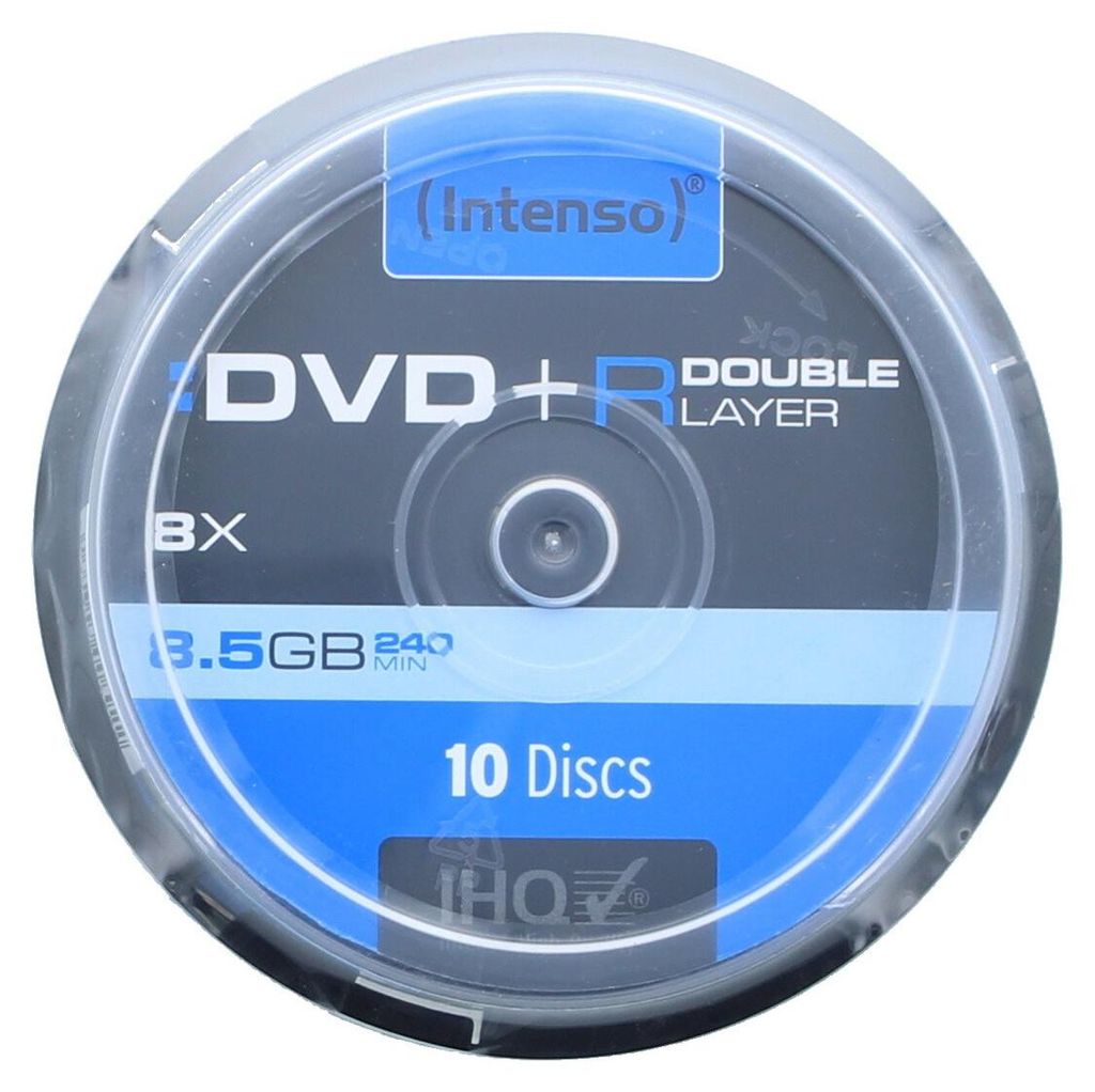Intenso DVD+R 8.5GB, DL, 8x, Tortenschachtel Produktbild 