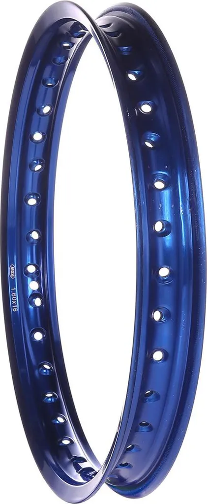 Jante en alliage 1,6 x 16 po bleu anodisé pour Simson S50 S51 KR51