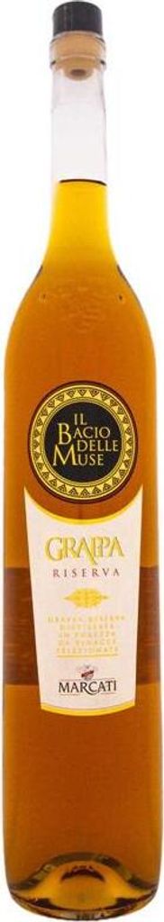 Grappa Marcati 1,5 L Riserva - Il Bacio delle Muse - 40% Produktbild 