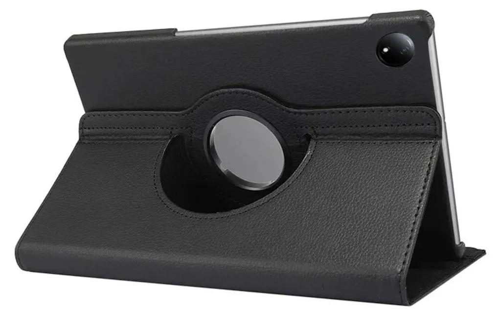 Cover Rotante 360° per Redmi Pad SE 8.7 - Similpelle Nera Resistente