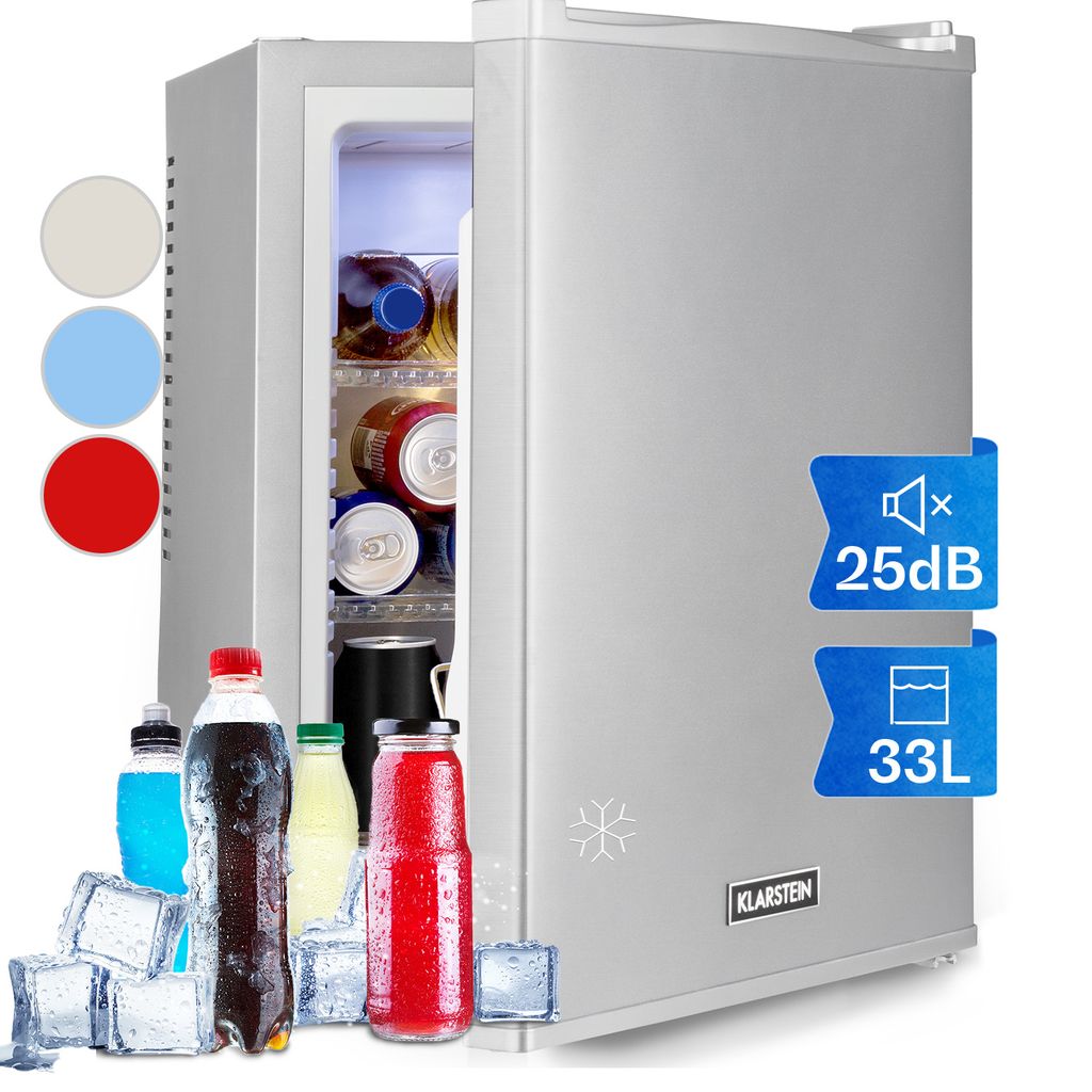 Klarstein Mini Kühlschrank für Zimmer, 33L