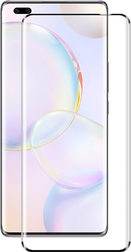 3x 9H Hartglas für Honor 50 Pro FULL CURVED Displayschutz Panzerfolie Schutzfolie Panzerglas Schutzglas Displayglas Tempered Glasfolie Sicherheits...