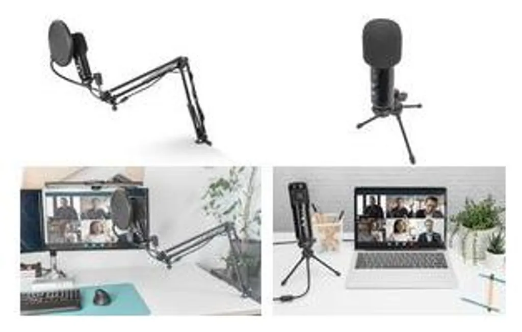 Microphone DIGITUS DA-20301 : Dites Adieu aux Mauvais Sons en Visioconférence