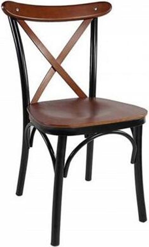 Stuhl Holzstuhl Terrassenstuhl Esszimmerstuhl Lehnstuhl Metallbeine Stühle