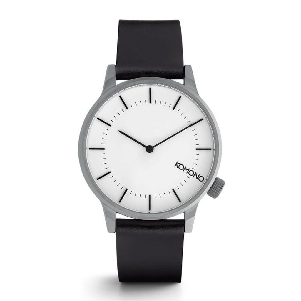 Komono Winston Regal Anthracite Uni Uhr Analog Quarz
