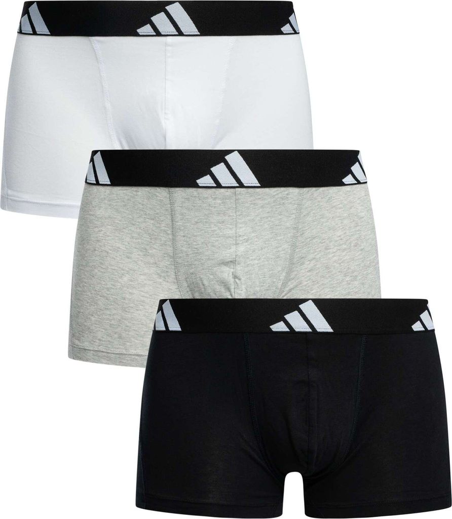 Adidas Briefs pack 00004AM002-917 in ASST-BLK/GR/WHT color size small