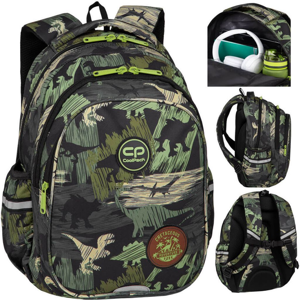 Coolpack Jerry ADVENTURE PARK Schulrucksack Schultasche 21L Produktbild 
