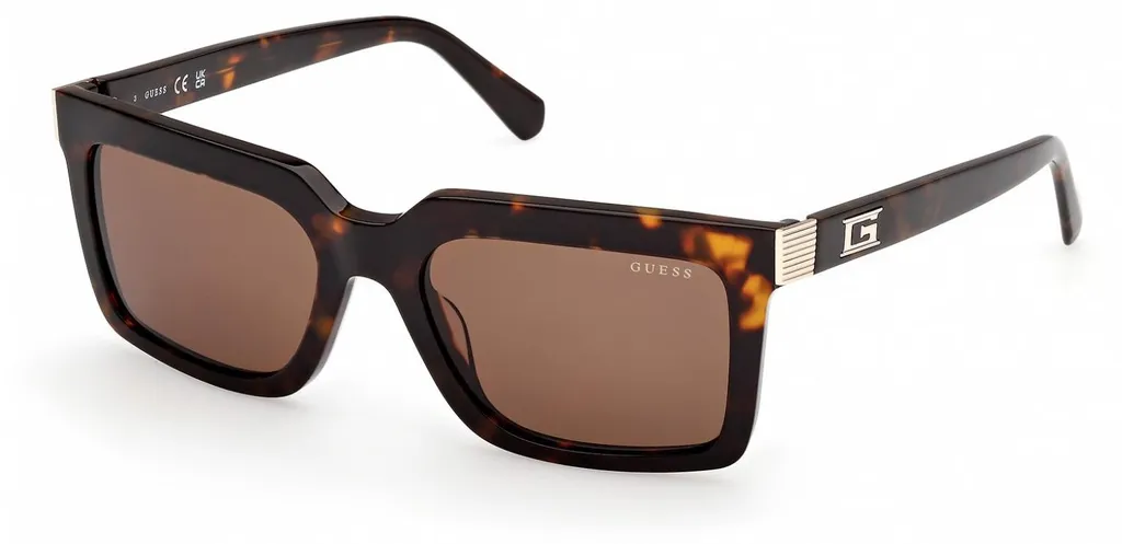 Guess GU00213 Lunettes de soleil homme marron luxe protection UV400