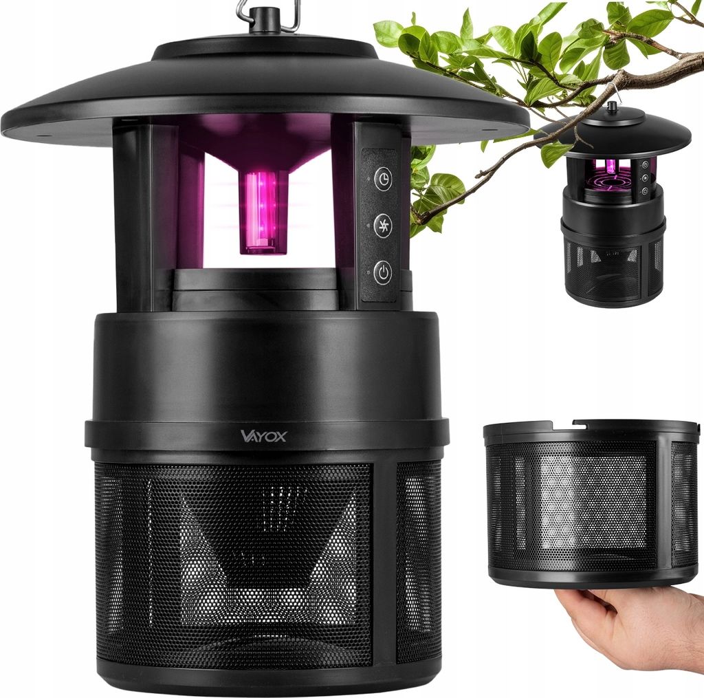 Insekticidní lampa Vayox VA0195 | 9x SMD UV světlo | Lapač Obrázek produktu 