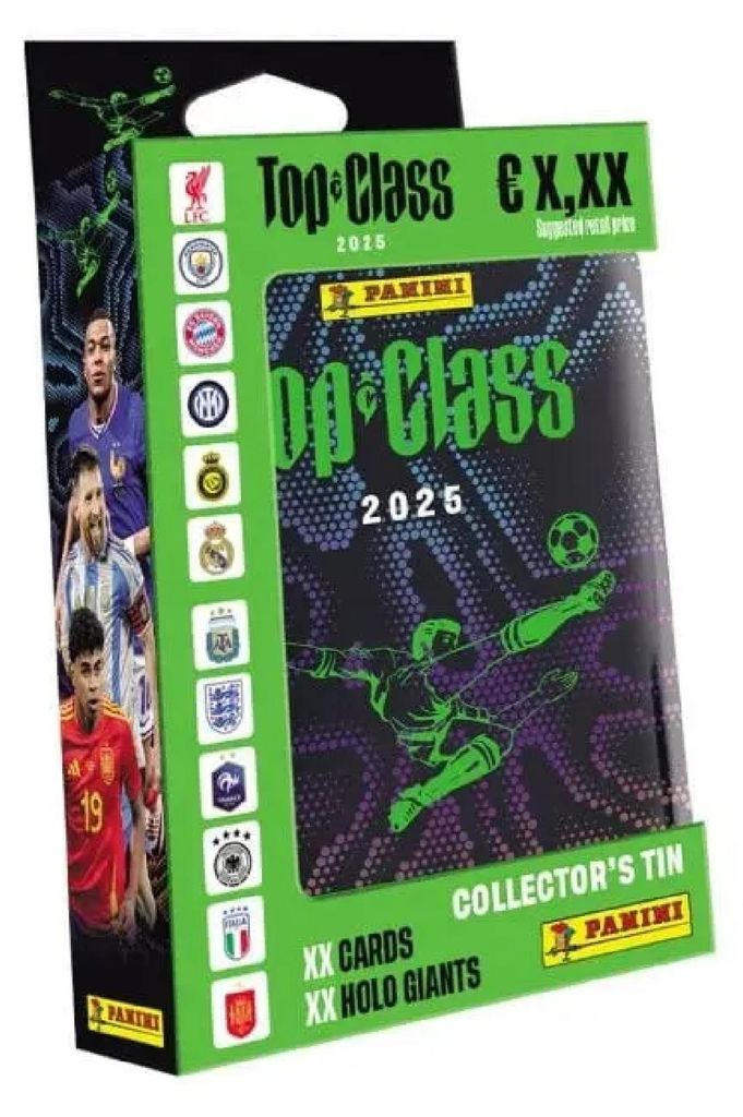 FIFA Top Class 2025 Trading Cards Pocket Tins Produktbild 