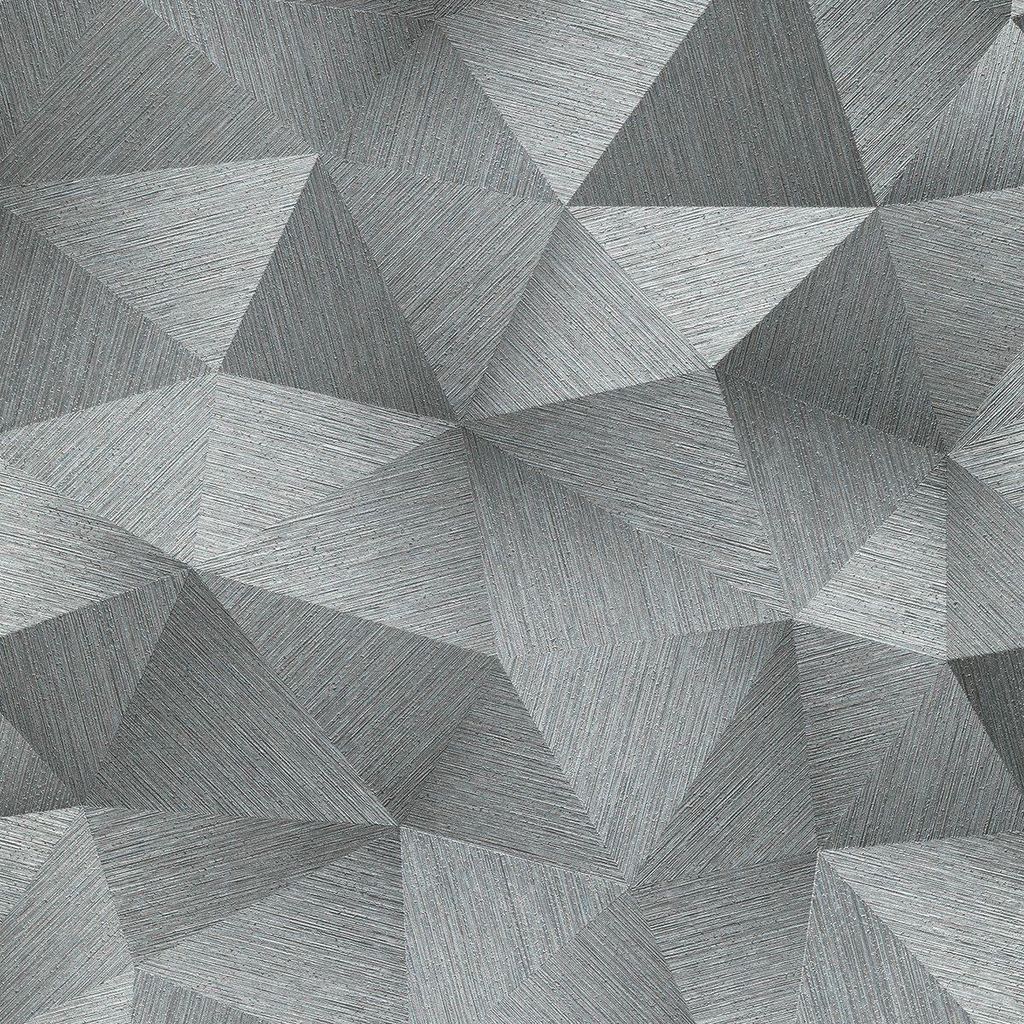 Tapet Wiosna 3D Diament Srebro Zdjęcie produktu 